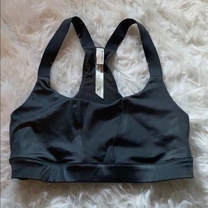 Dark grey/shimmer bra